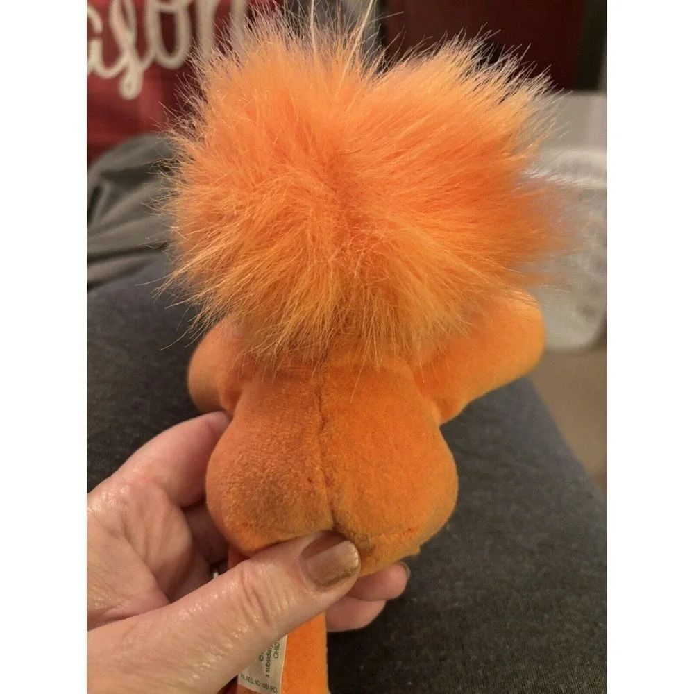 Vintage 1997‎ Tyco Sesame Street Muppet Beans Zoe Plush Bean Bag